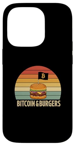 Bitcoin Foodie Bitcoin & Burger Lover Grill Master Bitcoin Hülle für iPhone 14 Pro von Satoshis Fashion: The Bitcoin only Store