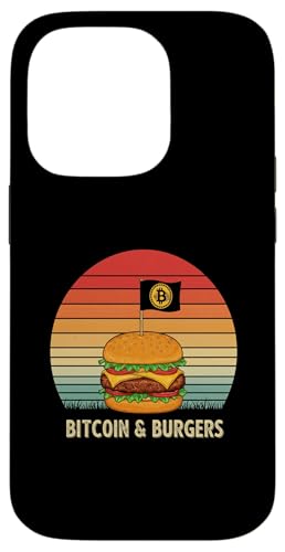 Bitcoin Foodie Bitcoin & Burger Lover Grill Master Bitcoin Hülle für iPhone 14 Pro von Satoshis Fashion: The Bitcoin only Store