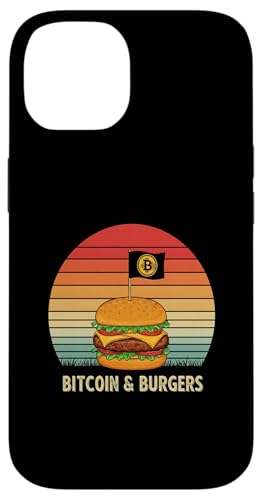Bitcoin Foodie Bitcoin & Burger Lover Grill Master Bitcoin Hülle für iPhone 14 von Satoshis Fashion: The Bitcoin only Store