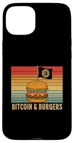 Bitcoin Foodie Bitcoin & Burger Lover Grill Master Bitcoin Hülle für iPhone 15 Plus von Satoshis Fashion: The Bitcoin only Store