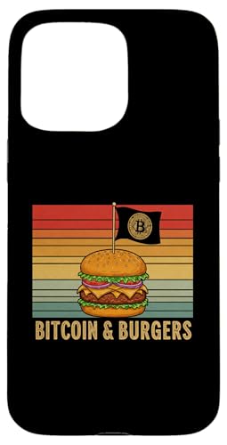 Bitcoin Foodie Bitcoin & Burger Lover Grill Master Bitcoin Hülle für iPhone 15 Pro Max von Satoshis Fashion: The Bitcoin only Store