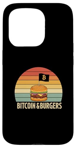 Bitcoin Foodie Bitcoin & Burger Lover Grill Master Bitcoin Hülle für iPhone 15 Pro von Satoshis Fashion: The Bitcoin only Store