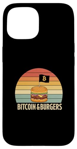 Bitcoin Foodie Bitcoin & Burger Lover Grill Master Bitcoin Hülle für iPhone 15 von Satoshis Fashion: The Bitcoin only Store