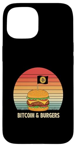 Bitcoin Foodie Bitcoin & Burger Lover Grill Master Bitcoin Hülle für iPhone 15 von Satoshis Fashion: The Bitcoin only Store