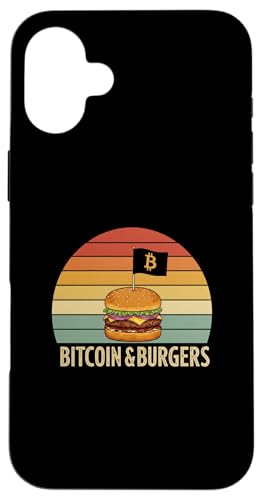 Bitcoin Foodie Bitcoin & Burger Lover Grill Master Bitcoin Hülle für iPhone 16 Plus von Satoshis Fashion: The Bitcoin only Store