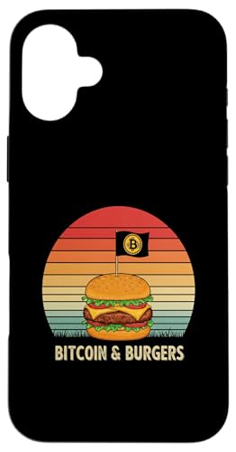Bitcoin Foodie Bitcoin & Burger Lover Grill Master Bitcoin Hülle für iPhone 16 Plus von Satoshis Fashion: The Bitcoin only Store