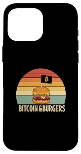 Bitcoin Foodie Bitcoin & Burger Lover Grill Master Bitcoin Hülle für iPhone 16 Pro Max von Satoshis Fashion: The Bitcoin only Store