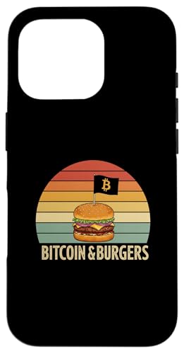 Bitcoin Foodie Bitcoin & Burger Lover Grill Master Bitcoin Hülle für iPhone 16 Pro von Satoshis Fashion: The Bitcoin only Store