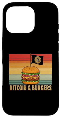 Bitcoin Foodie Bitcoin & Burger Lover Grill Master Bitcoin Hülle für iPhone 16 Pro von Satoshis Fashion: The Bitcoin only Store