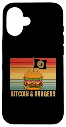 Bitcoin Foodie Bitcoin & Burger Lover Grill Master Bitcoin Hülle für iPhone 16 von Satoshis Fashion: The Bitcoin only Store