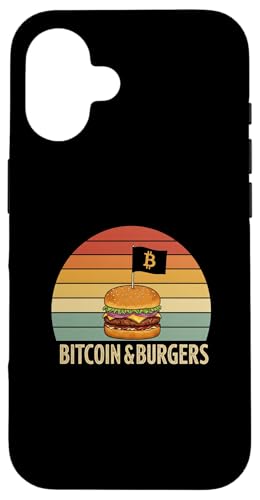 Bitcoin Foodie Bitcoin & Burger Lover Grill Master Bitcoin Hülle für iPhone 16 von Satoshis Fashion: The Bitcoin only Store