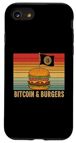 Bitcoin Foodie Bitcoin & Burger Lover Grill Master Bitcoin Hülle für iPhone SE (2020) / 7 / 8 von Satoshis Fashion: The Bitcoin only Store