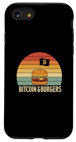 Bitcoin Foodie Bitcoin & Burger Lover Grill Master Bitcoin Hülle für iPhone SE (2020) / 7 / 8 von Satoshis Fashion: The Bitcoin only Store