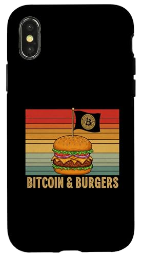 Bitcoin Foodie Bitcoin & Burger Lover Grill Master Bitcoin Hülle für iPhone X/XS von Satoshis Fashion: The Bitcoin only Store