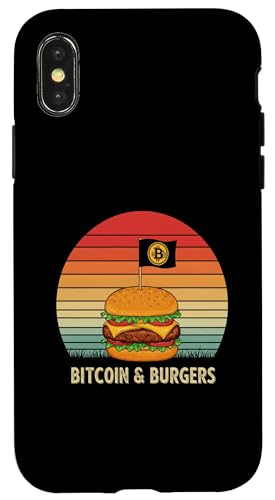Bitcoin Foodie Bitcoin & Burger Lover Grill Master Bitcoin Hülle für iPhone X/XS von Satoshis Fashion: The Bitcoin only Store