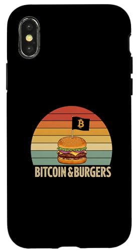 Bitcoin Foodie Bitcoin & Burger Lover Grill Master Bitcoin Hülle für iPhone X/XS von Satoshis Fashion: The Bitcoin only Store