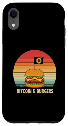 Bitcoin Foodie Bitcoin & Burger Lover Grill Master Bitcoin Hülle für iPhone XR von Satoshis Fashion: The Bitcoin only Store