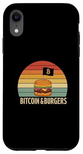 Bitcoin Foodie Bitcoin & Burger Lover Grill Master Bitcoin Hülle für iPhone XR von Satoshis Fashion: The Bitcoin only Store