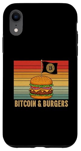 Bitcoin Foodie Bitcoin & Burger Lover Grill Master Bitcoin Hülle für iPhone XR von Satoshis Fashion: The Bitcoin only Store