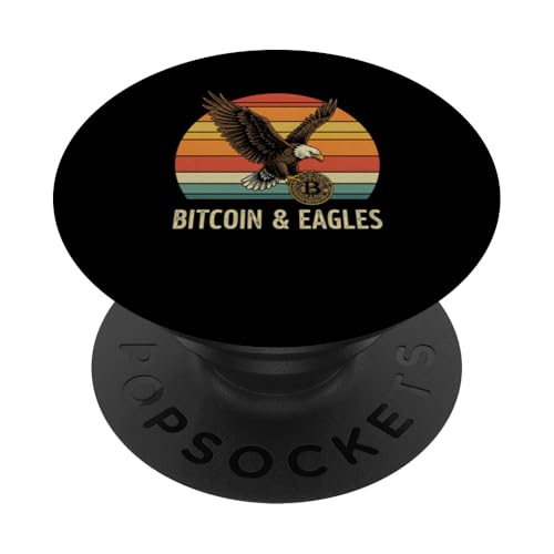 Bitcoin & Eagles Eagle Mining digital Nakamoto HODL Bitcoin PopSockets Klebender PopGrip Bitcoin & Eagles Eagle Mining digital Nakamoto HODL Bitcoin PopSockets Klebender PopGrip von Satoshis Fashion: The Bitcoin only Store