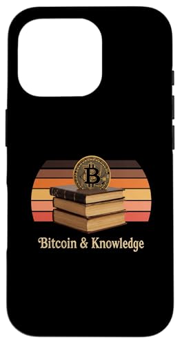 Buchliebhaber Bitcoin Art Smart Bitcoin Reader Study Bitcoin Hülle für iPhone 16 Pro von Satoshis Fashion: The Bitcoin only Store