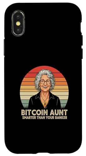 Lustige Krypto-Tante Sats Bold Satoshi Vibe Sat Family Bitcoin Hülle für iPhone X/XS Lustige Krypto-Tante Sats Bold Satoshi Vibe Sat Family Bitcoin Hülle für iPhone X/XS von Satoshis Fashion: The Bitcoin only Store