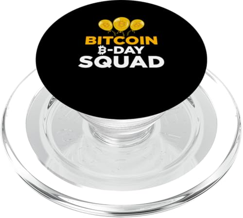 Schau mir Mining Bitcoins Birthday Squad Nakamoto Bitcoin PopSockets PopGrip für MagSafe Schau mir Mining Bitcoins Birthday Squad Nakamoto Bitcoin PopSockets PopGrip für MagSafe von Satoshis Fashion: The Bitcoin only Store