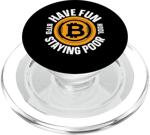 Viel Spaß bleib arm Mining Bitcoin Nakamoto HODL Fiat Bitcoin PopSockets PopGrip für MagSafe Viel Spaß bleib arm Mining Bitcoin Nakamoto HODL Fiat Bitcoin PopSockets PopGrip für MagSafe von Satoshis Fashion: The Bitcoin only Store