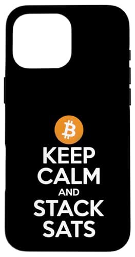 Bleiben Sie ruhig Stack Sats Crypto Bitcoin Crypto Trader Blockchain Hülle für iPhone 16 Pro Max Bleiben Sie ruhig Stack Sats Crypto Bitcoin Crypto Trader Blockchain Hülle für iPhone 16 Pro Max von Sats Stacker Threads