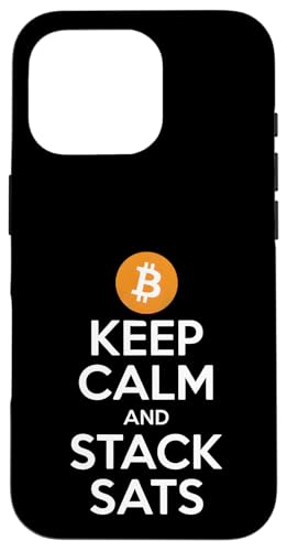 Bleiben Sie ruhig Stack Sats Crypto Bitcoin Crypto Trader Blockchain Hülle für iPhone 16 Pro Bleiben Sie ruhig Stack Sats Crypto Bitcoin Crypto Trader Blockchain Hülle für iPhone 16 Pro von Sats Stacker Threads