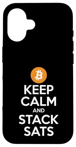 Bleiben Sie ruhig Stack Sats Crypto Bitcoin Crypto Trader Blockchain Hülle für iPhone 16 Bleiben Sie ruhig Stack Sats Crypto Bitcoin Crypto Trader Blockchain Hülle für iPhone 16 von Sats Stacker Threads