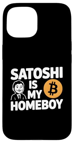 Satoshi ist mein Homeboy Crypto Bitcoin Blockchain Crypto Meme Hülle für iPhone 15 Satoshi ist mein Homeboy Crypto Bitcoin Blockchain Crypto Meme Hülle für iPhone 15 von Sats Stacker Threads