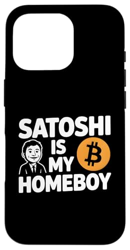 Satoshi ist mein Homeboy Crypto Bitcoin Blockchain Crypto Meme Hülle für iPhone 16 Pro Satoshi ist mein Homeboy Crypto Bitcoin Blockchain Crypto Meme Hülle für iPhone 16 Pro von Sats Stacker Threads