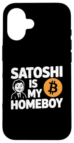 Satoshi ist mein Homeboy Crypto Bitcoin Blockchain Crypto Meme Hülle für iPhone 16 Satoshi ist mein Homeboy Crypto Bitcoin Blockchain Crypto Meme Hülle für iPhone 16 von Sats Stacker Threads