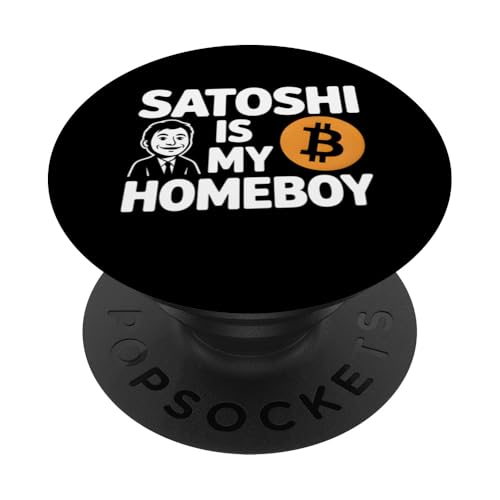 Satoshi ist mein Homeboy Crypto Bitcoin Blockchain Crypto Meme PopSockets Klebender PopGrip Satoshi ist mein Homeboy Crypto Bitcoin Blockchain Crypto Meme PopSockets Klebender PopGrip von Sats Stacker Threads