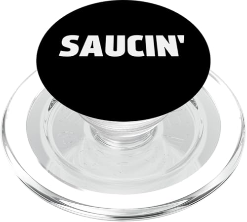 Sommer-BBQ-Grill für Liebhaber von Saucin' Saucing Sauce PopSockets PopGrip für MagSafe Sommer-BBQ-Grill für Liebhaber von Saucin' Saucing Sauce PopSockets PopGrip für MagSafe von Saucin' Saucing Sauce Lover Summer BBQ Grill