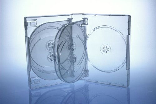 10fach 10er DVD/CD Box Hüllen transparent 10fach 10er DVD/CD Box Hüllen transparent von Sauerwald