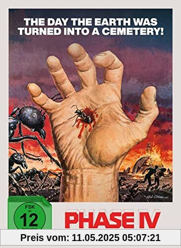 Phase IV - 3-Disc Limited Collector's Edition im Mediabook (Blu-ray + DVD + Bonus-Blu-ray) – restaurierte Fassung von Saul Bass