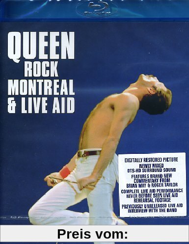Queen - Rock Montreal & Live Aid [Blu-ray] von Saul Swimmer