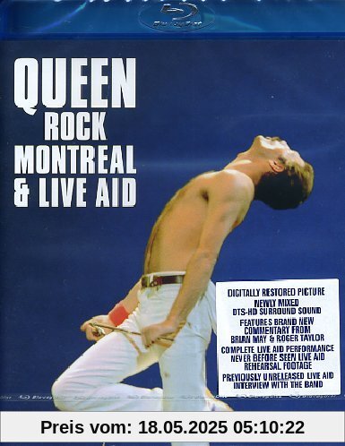 Queen - Rock Montreal & Live Aid [Blu-ray] von Saul Swimmer