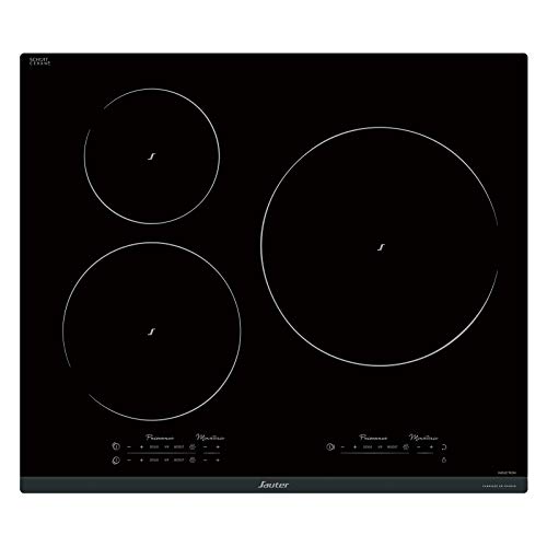 Induktionskochfeld 60cm 3 brenner 7400w schwarz - spi9544b Induktionskochfeld 60cm 3 brenner 7400w schwarz - spi9544b von Sauter