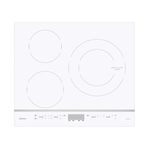 Sauter Elektro-Kochfeld Induktion SPI4360W Weiß Platte (Einbaumodell, Induktion, Glaskeramik, weiß, Berührleiste vorne) von Sauter