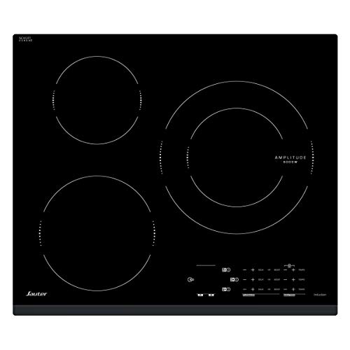 Sauter Elektro-Kochfeld Induktion SPI4362B Schwarz Platte (Einbau, Induktion, Glaskeramik, Schwarz, Touch-Sensor vorne) von Sauter