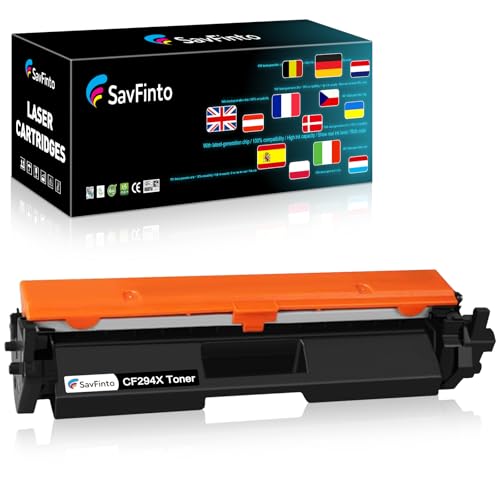 SavFinto 94X Toner Ersatz für HP CF294X CF294A 94A Tonerkartusche Kompatibel für HP Laserjet Pro M118dw MFP M148dw M148fdw M149fdw (1 Schwarz) von SavFinto