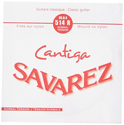 4E Cantiga-Feile Metall Silber von Savarez