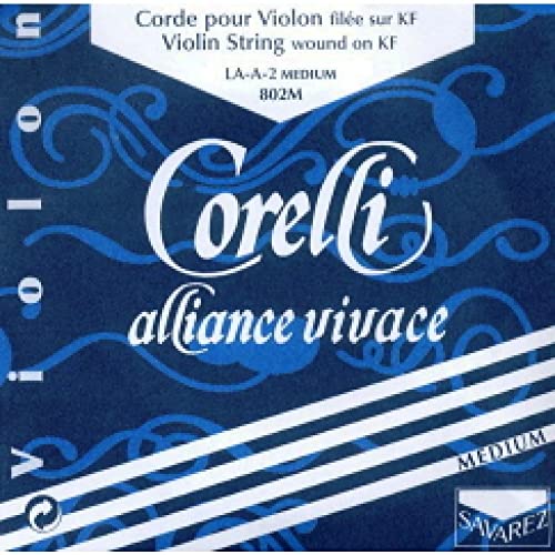 Corelli Saiten Violine Alliance A Synth. Alu umsp. Medium 802M von Savarez