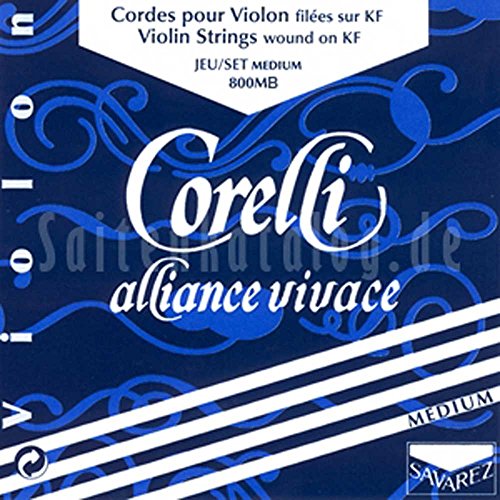 Corelli Saiten Violine Alliance Satz mit Kugel Medium 800MB von Savarez