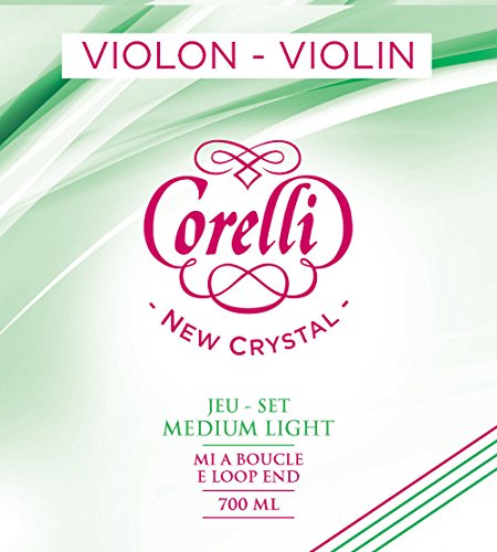 Corelli Violin Saiten Crystal A Stabilon-Nylon/Aluminium umsponnen Forte 702F von Savarez