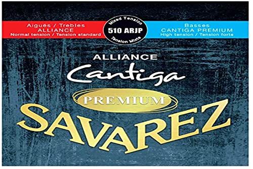 Saiten Konzertgitarre Alliance Cantiga Premium Strings Gemischte Spannung normal/stark Bespielbarkeit von Savarez