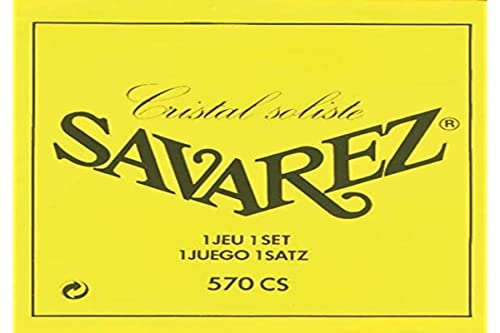 Savarez 656027 Alliance Cristal 570CS Klassischer Gitarren-Saitensatz von Savarez